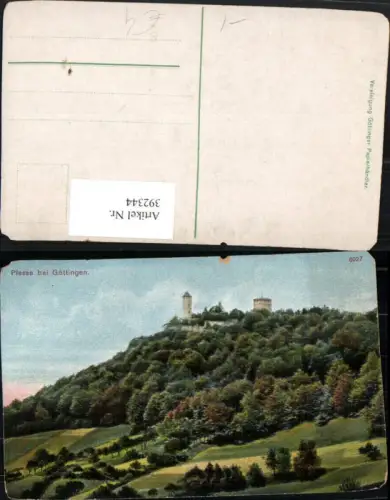 392344,Burg Plesse b. Göttingen