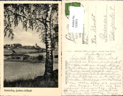 533973,Niclausberg Gasthaus Vollbrecht Aussicht Nikolausberg Göttingen