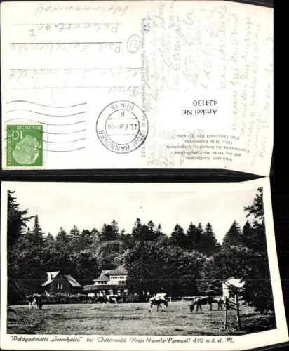 424130,Waldgaststätte Sennhütte b. Osterwald