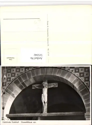 515342,Stiftskirche Fischbeck b. Hameln Triumphkreuz Kruzifix