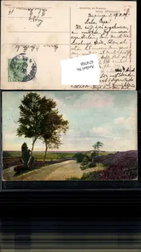 674768,Lüneburger Heide Heideweg b. Haverbeck Bispingen