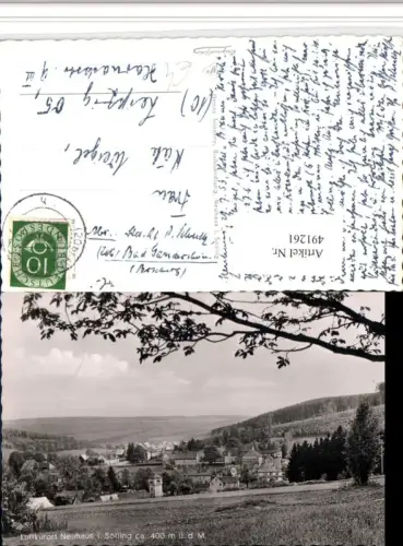 491261,Neuhaus im Solling Teilansicht b. Holzminden