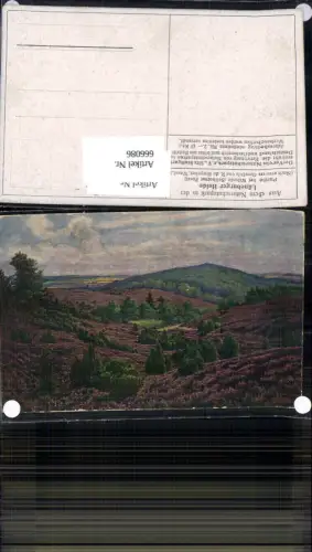 666086,R. de Bruycker Lüneburger Heide Partie b. Wilsede Sellhorner Forst