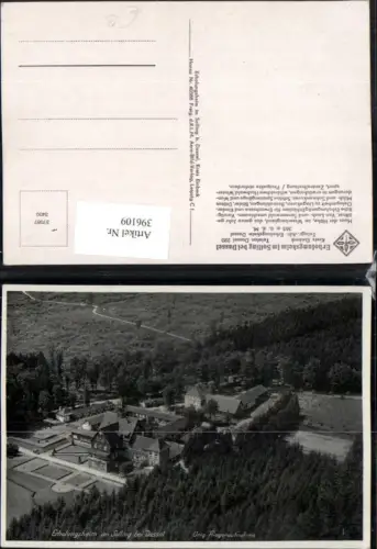 396109,Erholungsheim im Solling b. Dassel Fliegeraufnahme