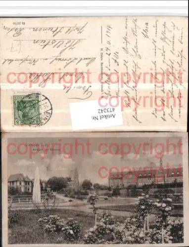 473242,Einbeck im Harz Anlagen am Bahnhof Brunnen