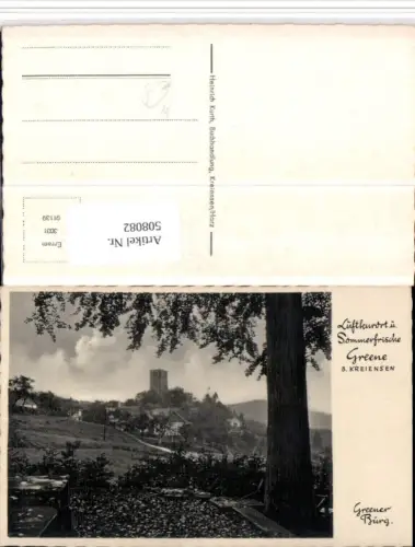 508082,Greene b. Einbeck Blick zur Greener Burg