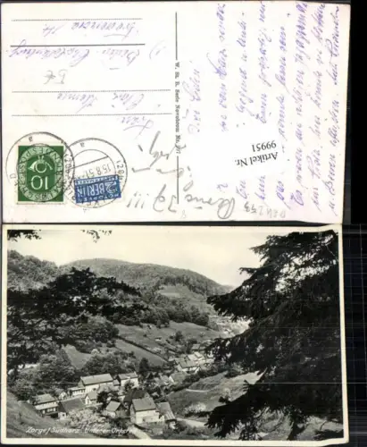 99951,Zorge im Südharz Unterer Ortsteil