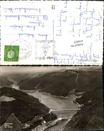 416825,Odertalsperre b. Bad Lauterberg im Harz Fliegeraufnahme