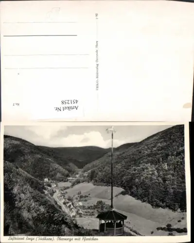 451258,Zorge im Südharz Oberzorge Totale m. Pferdchen Aussichtspunkt