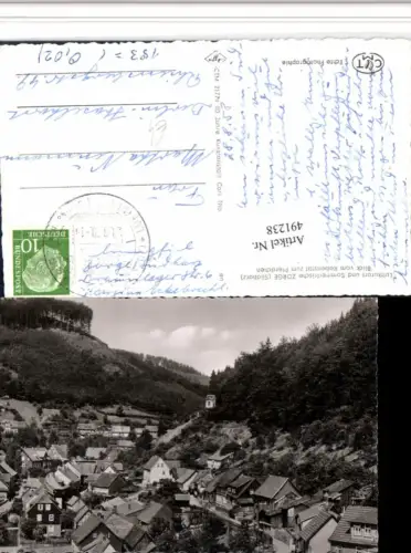 491238,Zorge im Südharz Totale vom Rabenstal zum Pferdchen