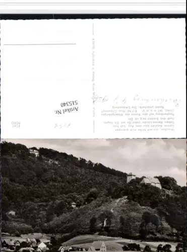 515340,Paschenburg auf dem Kamm des Wesergebirges b. Rinteln