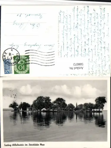 508072,Festung Wilhelmstein im Steinhuder Meer b. Wunstorf