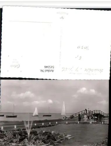 515346,Steinhude am Meer b. Wunstorf Brücke Segelboote Boote