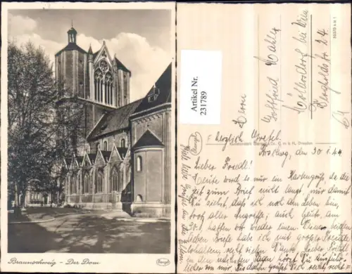231789,Braunschweig Der Dom Kirche pub Stengel u. Co