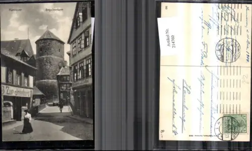 214760,Hannover Beguinenturm Bäckerei v. G. Löding