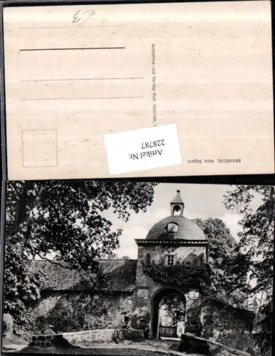 228787,Bramsche Haus Sögeln Tor Glockenturm
