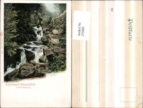 275805,Riefenbach Wasserfälle b. Bad Harzburg