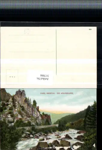 317886,Okertal im Harz Die Adlerklippe b. Goslar