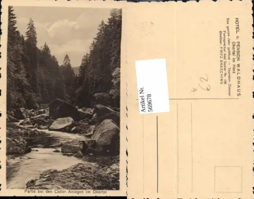 569678,Okertal i. Harz Hotel Pension Waldhaus b. Goslar