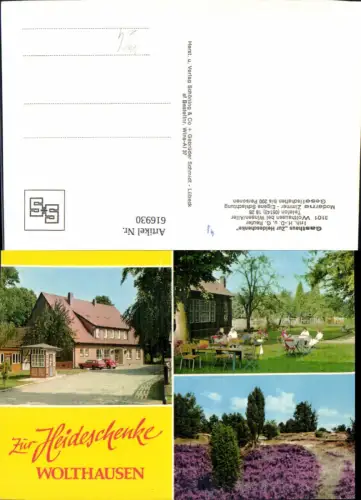 616930,Mehrbild Ak Wolthausen b. Winsen Aller Gasthaus Zur Heideschenke