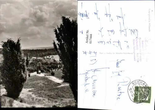 617444,Foto Ak Totengrund b. Wilsede Bispingen Lüneburger Heide