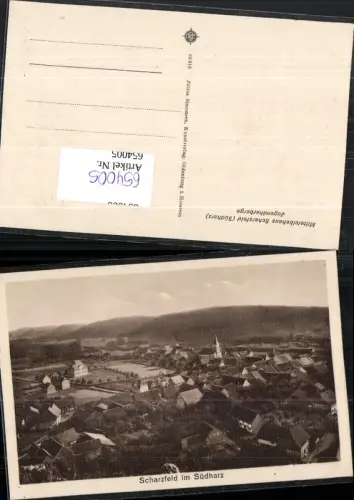 654005,Scharzfeld im Südharz b. Herzberg am Harz LK Göttingen