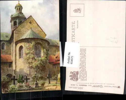 654571,Künstler Ak Charles E. Flower Hildesheim Der Dom pub Raphael Tuck Sons 632 B