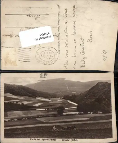 97091,Partie b. Jägersweiler Einruhr Eifel Düren Vogelsang