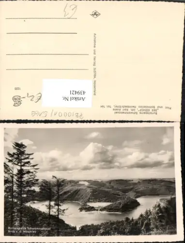 439421,Rurtalsperre Schwammenauel b. Heimbach in d. Eifel