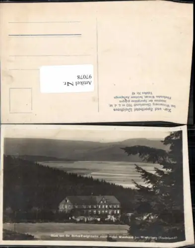 97078,Bobsleigbahn Hotel Waldhaus Winterberg Sauerland