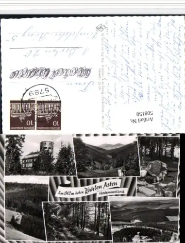 508150,Kahler Asten im Hochsauerland b. Winterberg Mehrbildkarte