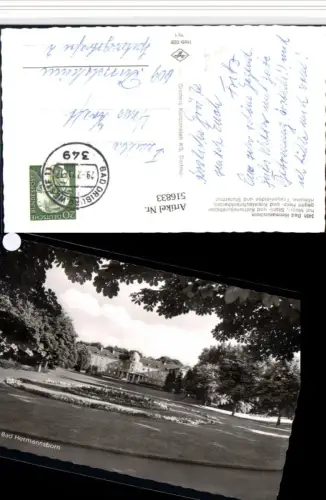 516833,Bad Hermannsborn b. Bad Driburg Kurhaus Gebäude