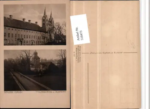 518473,Schloss Corvey b. Höxter Schlosskirche Mehrbildkarte