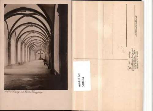 518474,Schloss Corvey b. Höxter an d. Weser Kreuzgang