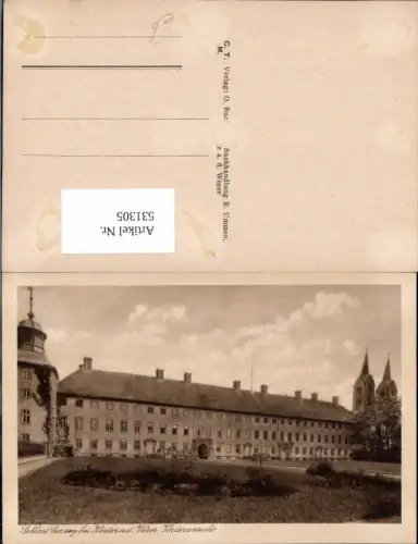 531305,Schloss Corvey b. Höxter a. d. Weser Vorderansicht