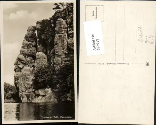 383917,Teutoburger Wald Externsteine b. Horn-Bad Meinberg Felsen
