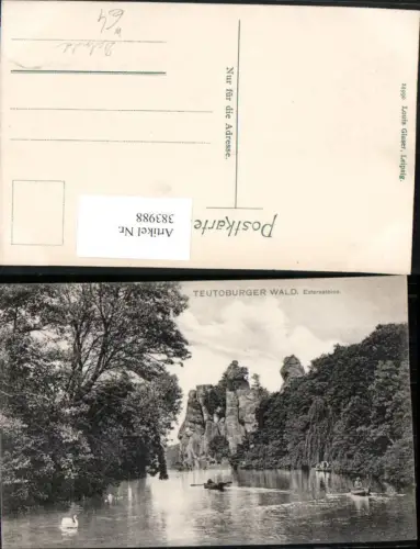 383988,Teutoburger Wald Externsteine b. Horn-Bad Meinberg Fluss