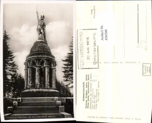 458500,Hermanns-Denkmal im Teutoburger Wald b. Detmold