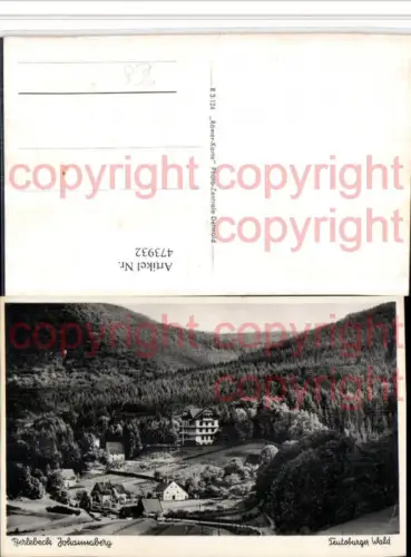 473932,Teutoburger Wald Berlebeck Johannaberg b. Detmold