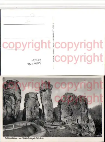 473934,Externsteine im Teutoburger Wald b. Horn-Bad Meinberg