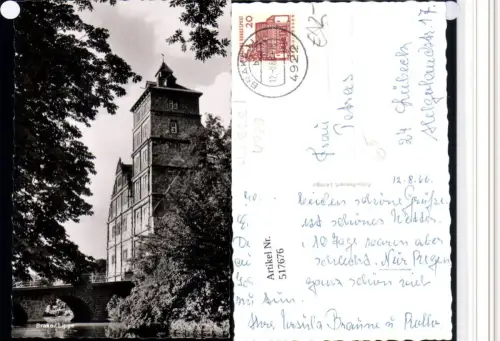 517676,Brake Lippe b. Lemgo Gebäude Turm Brücke