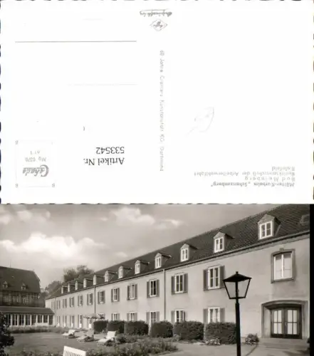 533542, Mütter-Kurheim, Schanzenberg Bad Meinberg