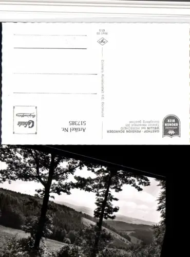 517385,Wellin b. Herscheid Blick zum Ebbegebirge Landschaft