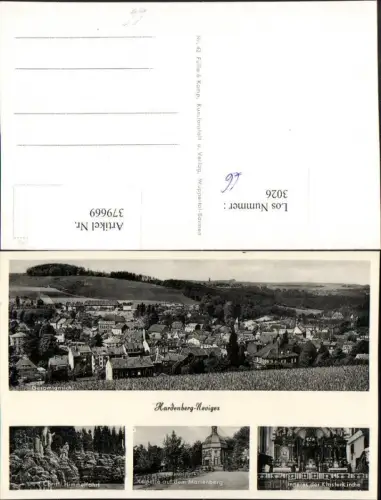 379669,Hardenberg Neviges b. Velbert Totale Kapelle am Marienberg Mehrbildkarte