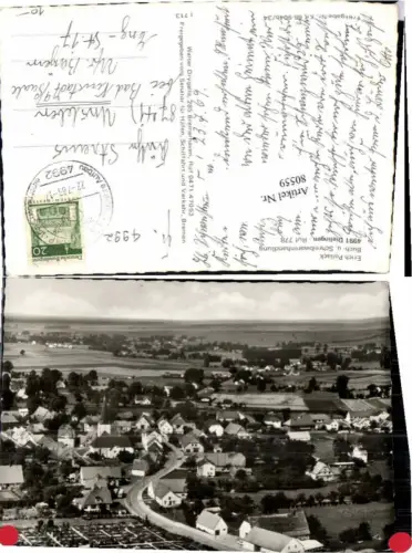 80559,Fliegeraufnahme Dielingen b. Stemwede Lübbecke