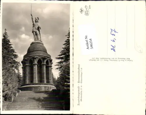 546254,Teutoburger Wald Hermannsdenkmal b. Detmold LK Minden Lübbecke