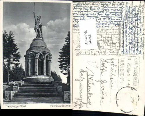 546256,Teutoburger Wald Hermannsdenkmal b. Detmold LK Minden Lübbecke