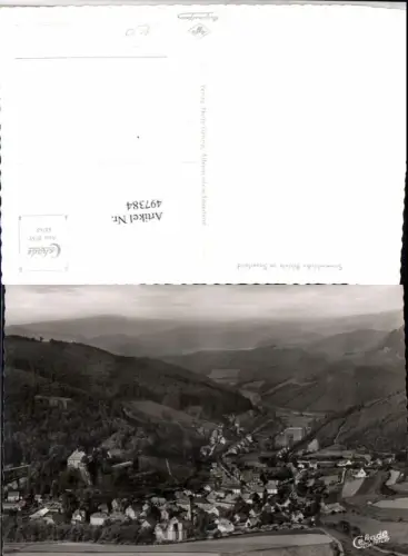 497384,Bilstein im Sauerland Totale Fliegeraufnahme