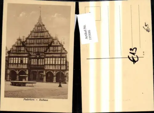 195886,Paderborn Rathaus