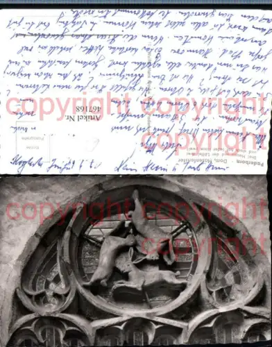 467168,Paderborn Dom Kirche Hasenfenster Detail